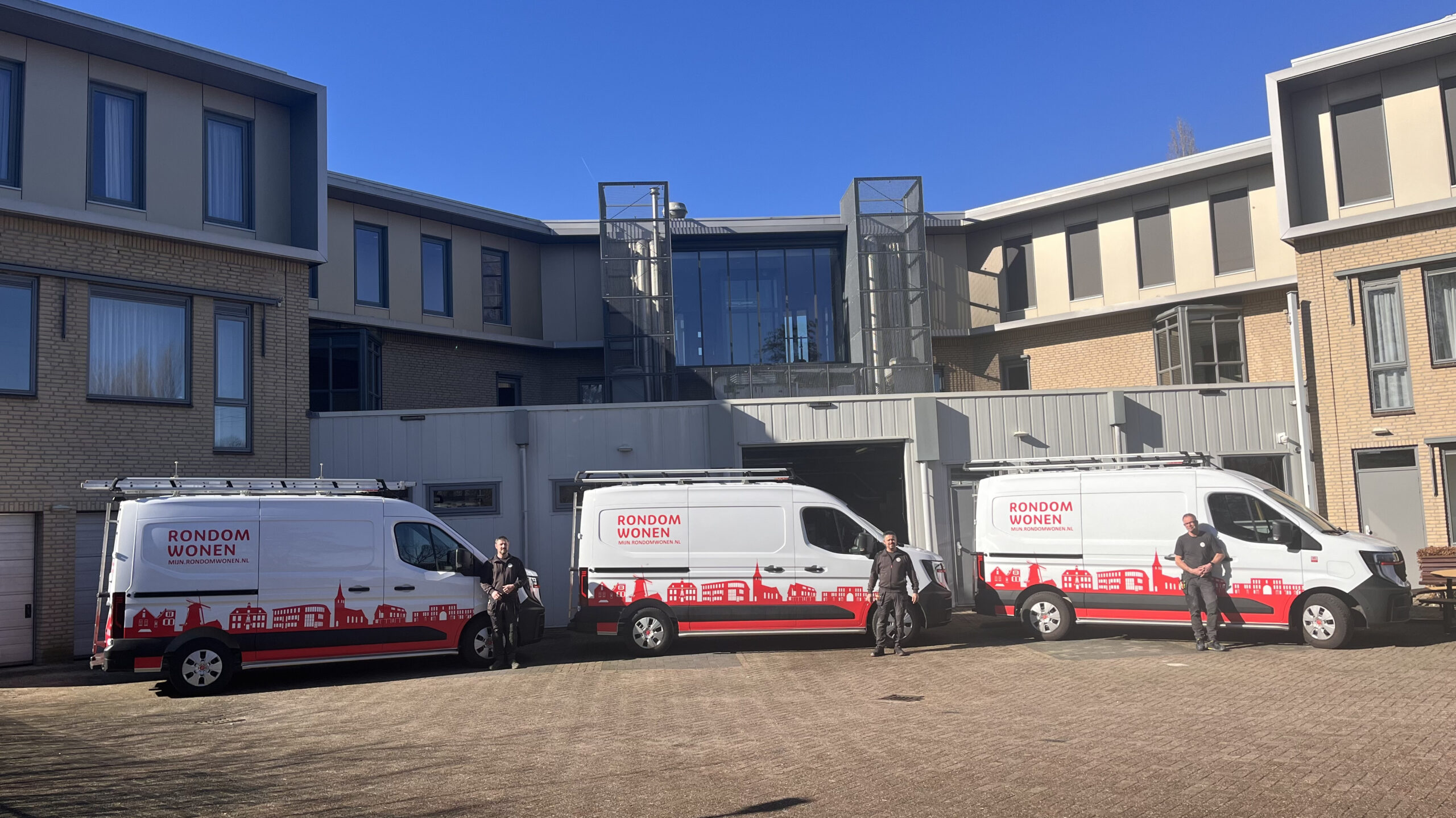 Belettering wagenpark Rondom Wonen